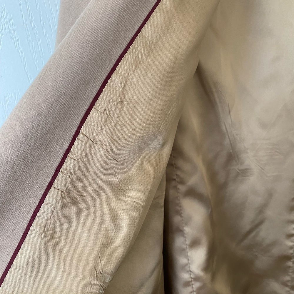 Talbots Beige Single-Button Blazer - image 5